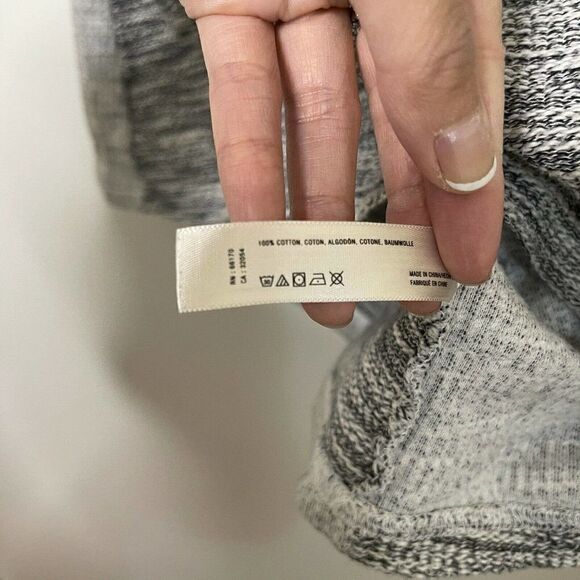 anthropologie saturday sunday gray long sleeve sweater dress with pockets size S - Picture 6 of 9